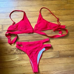 NWOT Shein Bikini - Sexy Red!